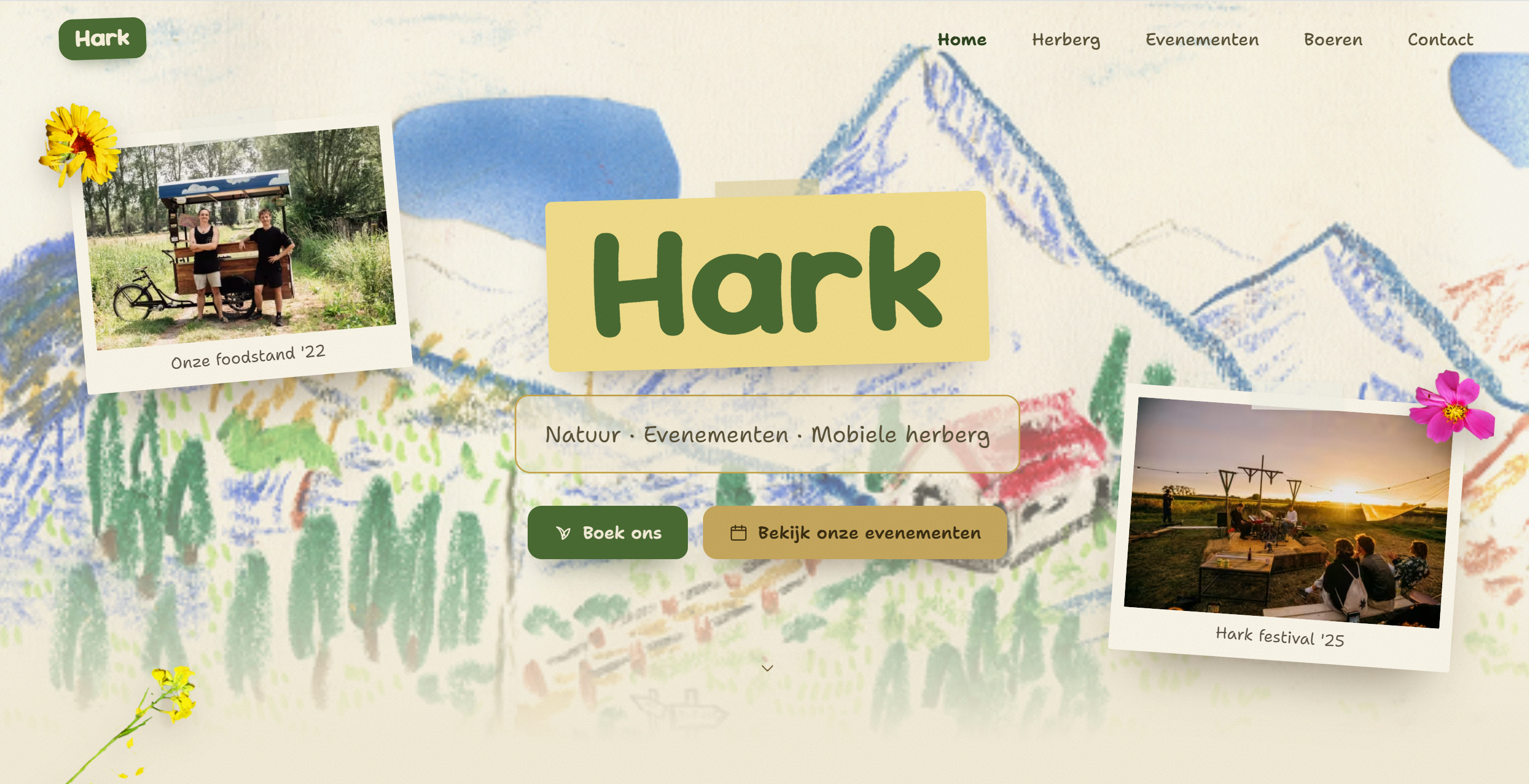 Harkvzw website